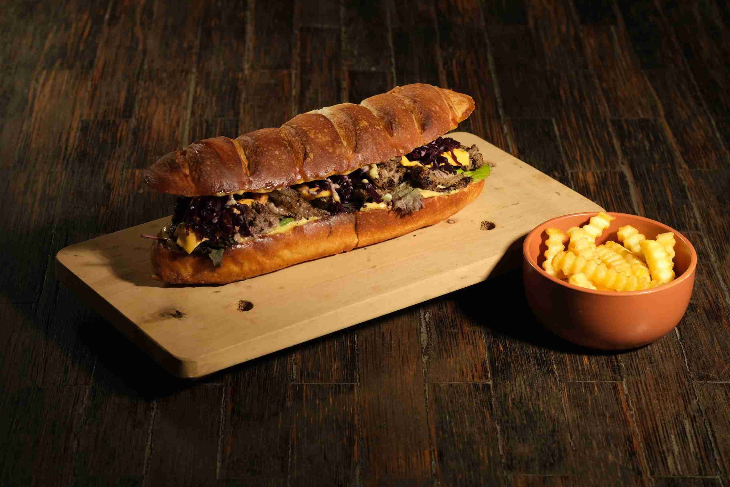 Sandwich de restaurante Huitaca