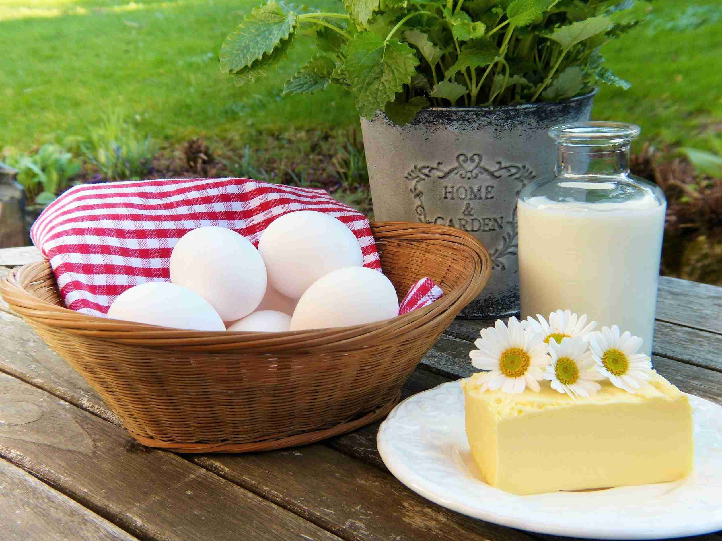 productos de la granja de Huitaca, un restaurante en antioquia
